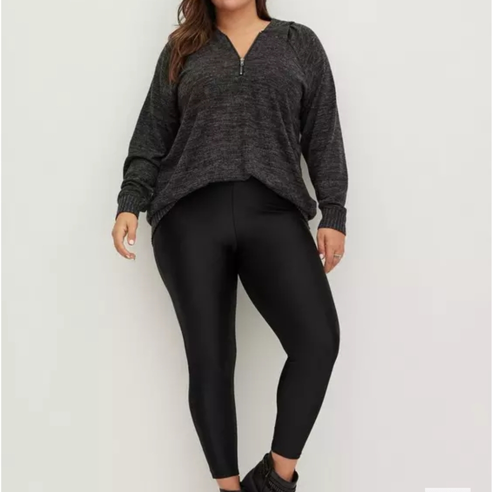 Torrid Black High-Waisted Leggings